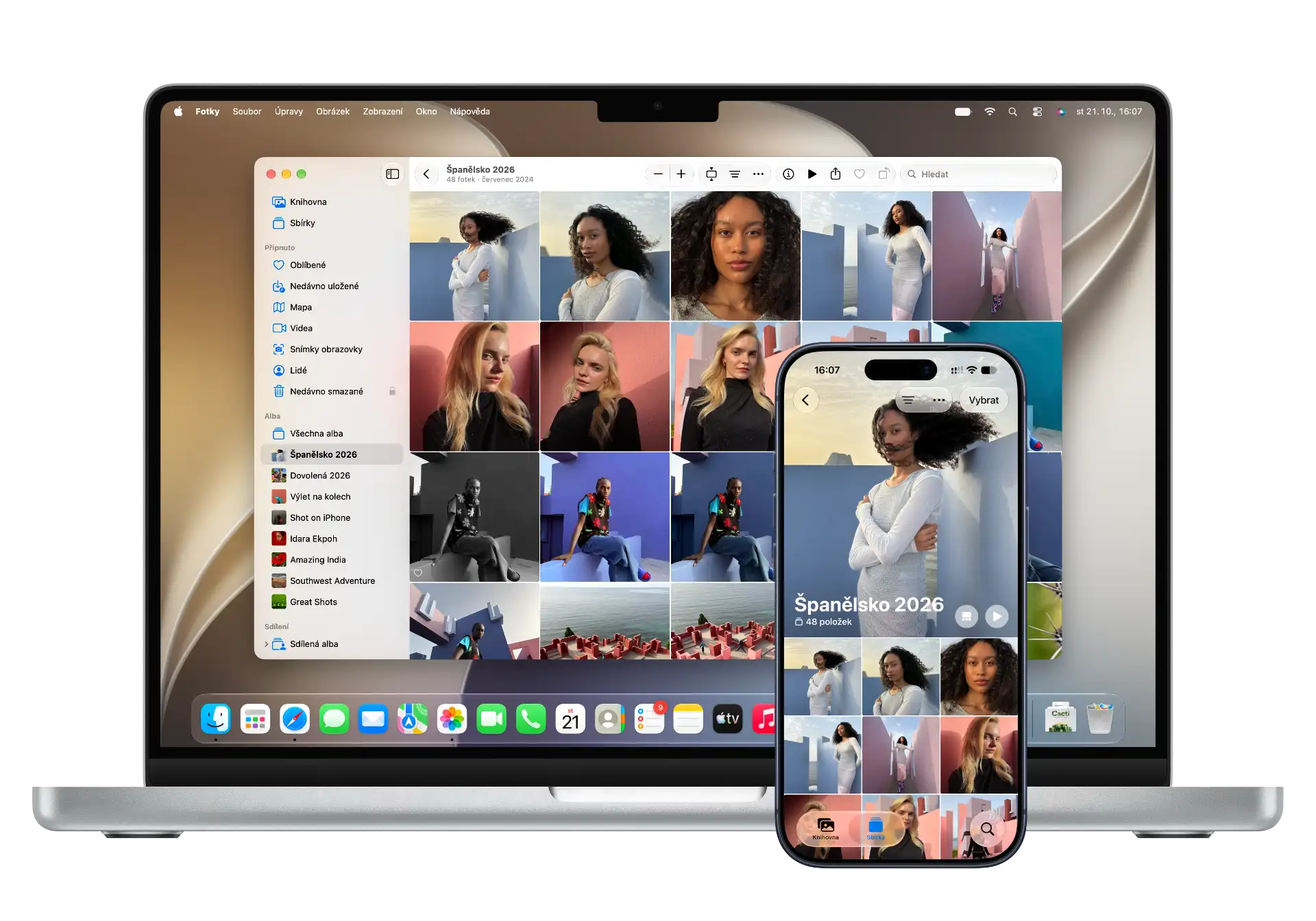 iCloud Fotky