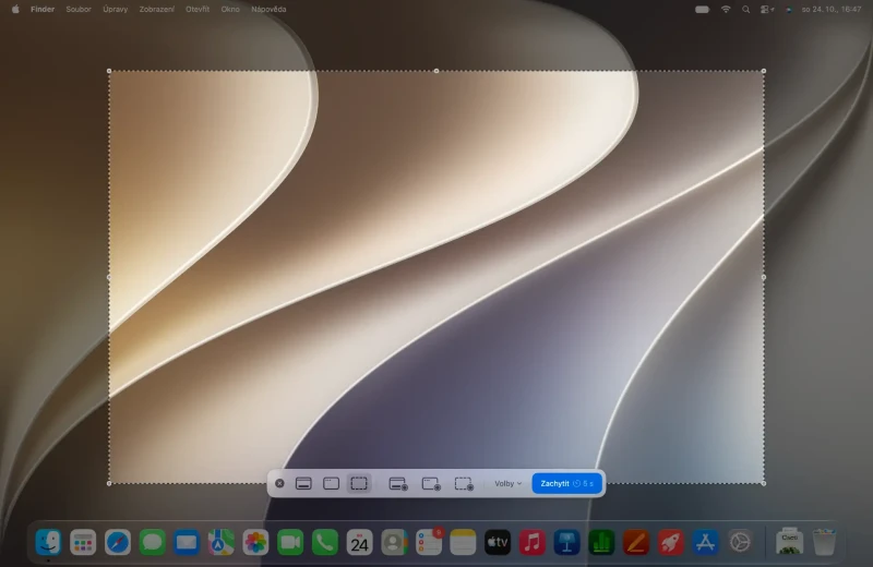 Print Screen na Macu, aneb jak vyfotit obrazovku a udělat screenshot